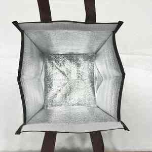 Reusable Grocery Chocolate Supermarket <b>Picnic</b> Insulated Cooler <b>Bag</b> with logo Printed Waterproof Food Cake Lunch Beer Cooler <b>Bags</b> - Product Image 4