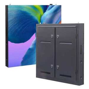 Panneau LED couleur pleine résolution fixe P6 pour extérieur IP65, 960x960 mm, armoire, haute luminosité, affichage vidéo animé - Product Image 1