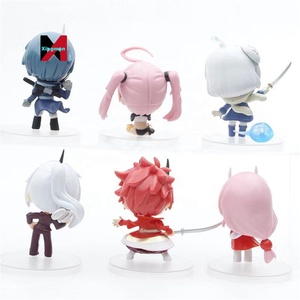 6 pièces/ensemble cette fois je me suis réincarné comme un <span class=keywords><strong>Slime</strong></span> Pvc ornement Anime figurines d'action - Product Image 5