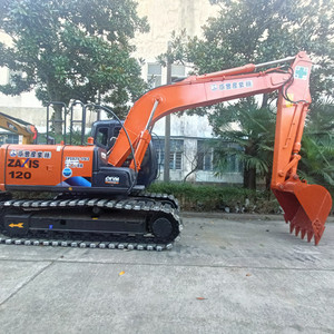 รถขุด Hitachi Zaxis 120-3G ปี 2023 ชั่วโมงการทำงานต่ำ รถขุดดินแท้ 12 ตัน สำหรับงานก่อสร้าง - Product Image 6