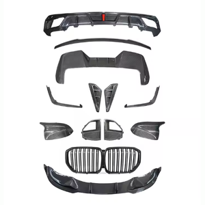 Décoration latérale en Fiber de carbone sèche Offre Spéciale de haute qualité des ailerons arrière universels pour BMW X5 G05 2022-UP - Product Image 2