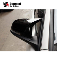 Cubiertas de Espejos Laterales Estilo M en Forma de Cuerno para BMW F10 F11 F18 LCI F06 F12 F13 F01 F02 F07 Serie 5 6 7, ABS Inyectado, Par