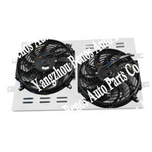 CUBIERTA DE ALUMINIO + 2x12 "VENTILADORES para CHEVROLET <span class=keywords><strong>CHEVELLE</strong></span>/EL CAMINO 1964-1967 - Product Image 3