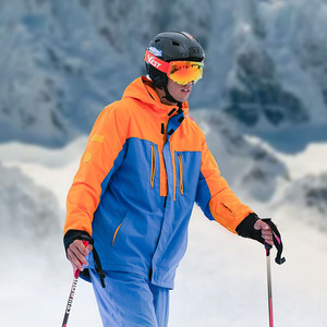 DELANHUWI Pro livello Anti-Shake casco da sci con per Bluetooth di alta qualità Smart occhiali da sci circonferenza della testa 54-61cm - Product Image 1