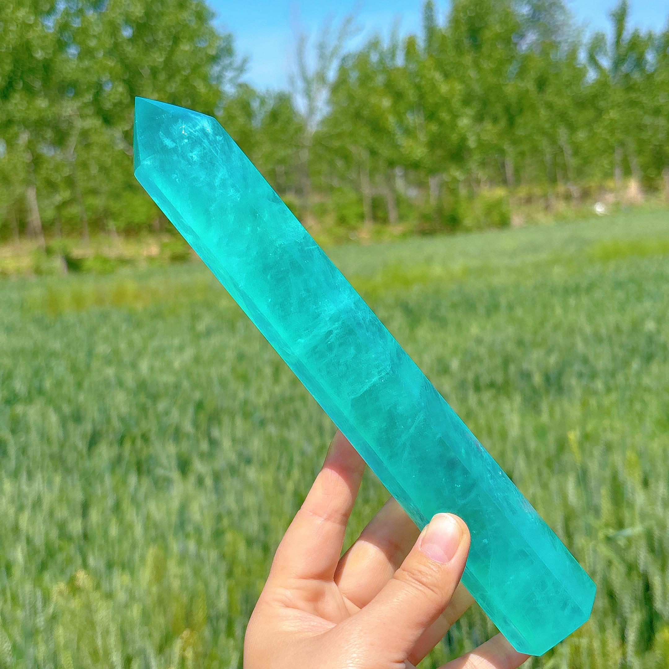 ฟลูออไรต์สีฟ้าทะเลสาบ