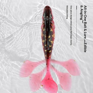 Leurre souple de pêche en PVC <span class=keywords><strong>VIB</strong></span> avec action rotative pour brochet de rivière - Leurre souple artificiel - Product Image 5