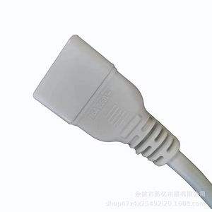 สายไฟ C19 3 ช่องเสียบ ปลั๊ก IEC ตัวเมีย 16 แอมป์ สาย PVC แบบ SJTOW สายต่อพ่วง - Product Image 5