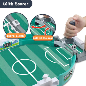 Table de football de table, jeu de société interactif, jouets de football pour enfants et garçons, sport de plein air, jeu de société portable - Product Image 4