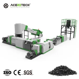 Best Price ACSS Double Stage Soft PP/PE Plastic Pellet Extruder Pelletizer Pelletizing Machine