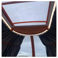 D3.3m Plastique Dôme Skylight Polycarbonate Star House Clair Polycarbonate Dôme Chambre