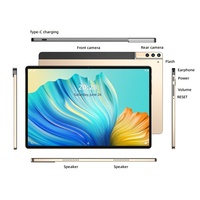 Vietnam Brunei India Tablet Android 4G 10-core Terlaris, Kompatibel Semua Jaringan, Dual-SIM, Wi-Fi, Definisi Tinggi 101-inci P66