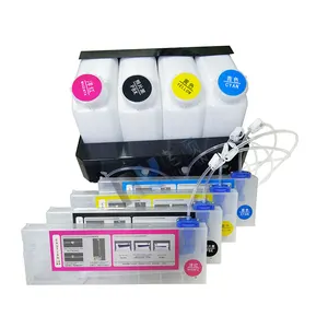 Tanque de tinta Uv de 4 colores para impresoras chinas, suministro de tinta Mimaki Roland Mutoh, Dx5/dx7