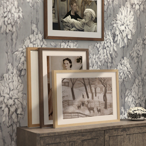 High Quality Solid Wood A3 Foldable Modern Hang Wall Photo <strong>Frame</strong> 8x11.5 Inches 21x30cm Black Walnut House Decor Wall Mounted - Product Image 6