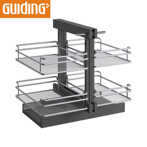 Corredera de Metal esquina olla cajones gabinetes de cocina de cierre suave rincón mágico pie <span class=keywords><strong>armario</strong></span> para base de cocina de almacenamiento - Product Image 6