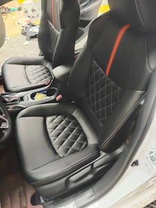 Fundas de Asiento de Cuero Transpirable para Autos <span class=keywords><strong>Toyota</strong></span> <span class=keywords><strong>Verso</strong></span>/Prius/Alphard/Noah/Senara de Siete <span class=keywords><strong>Plazas</strong></span>, Diseño Personalizable - Product Image 3
