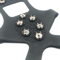 Nouveaux crampons antidérapants en TPE 2023 pour chaussures et bottes, crampons élastiques à picots pour la neige, crampons de traction pour l'escalade