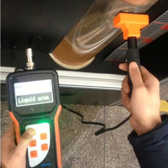 SMAGALL CO2 Ultrasonic Liquid Level Sensor Handheld Portable Ultrasonic Liquid Level Indicator HS-MLI-1 Liquid Level Indicator