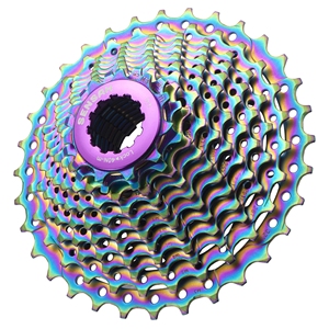 SENSAH Bánh Đà Xe Đạp Đường Trường Đầy Màu Sắc <span class=keywords><strong>Cassette</strong></span> 11 <span class=keywords><strong>12</strong></span> Tốc Độ 11-28T/32T/34T Bánh Đà Xe Đạp K7 Sprocket Cho HG Hub Phụ Tùng - Product Image 3