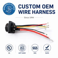 Support de lampe LED pour voiture et moto, pour feux de tableau de bord, phares étendus, feux de freinage et clignotants, en nylon et cuivre étamé, JST/Molex