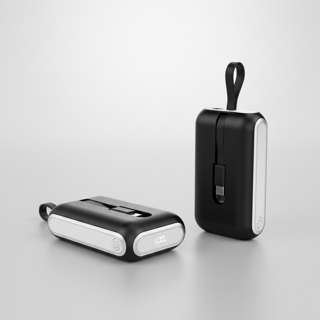 10000mah Portable Power Bank Multi-Port Mobile Charger for Phone 17 With Charger Cable