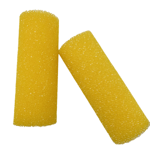 Thạc sĩ Epoxy kết cấu màu vàng Con Lăn Sơn xốp với lỗ, nghệ thuật bọt mô hình con lăn sơn - Product Image 4