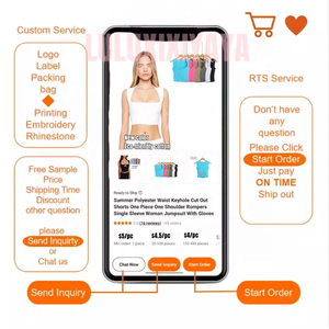 Luluxiyaya a manica lunga con collo grande a collo basso Sexy a maniche lunghe a maniche lunghe da <span class=keywords><strong>donna</strong></span> a manica lunga T-Shirt Slim Fit - Product Image 6