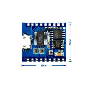 โมดูล DY-SV17F โมดูลเสียง เครื่องเล่น MP3 ขนาดเล็ก ทริกเกอร์ IO ดาวน์โหลดผ่าน USB โมดูลเสียงแฟลช DY-SV17F - Product Image 6