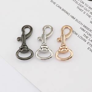 Vente en gros de boucles en métal <span class=keywords><strong>pour</strong></span> <span class=keywords><strong>chien</strong></span> de 13 mm, clip pivotant, mousqueton <span class=keywords><strong>pour</strong></span> cordon et sangle de sac, accessoires de quincaillerie <span class=keywords><strong>pour</strong></span> bagages - Product Image 3