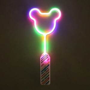 Varita de Unicornio LED de 10" y 17" para Niños, Luces de Neón Intermitentes Coloridas para Cumpleaños, <span class=keywords><strong>Navidad</strong></span>, Halloween y Fiestas - Product Image 5