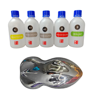 Kit de chromage hydrophobe en gros pour usine, produits chimiques de chromage par pulvérisation résistants aux UV pour roues extérieures