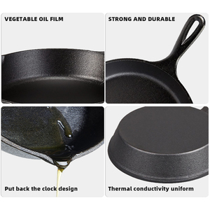 Vòng gang Chảo chống dính chảo Chảo cho ngoài trời nhà bếp chiên - Product Image 4