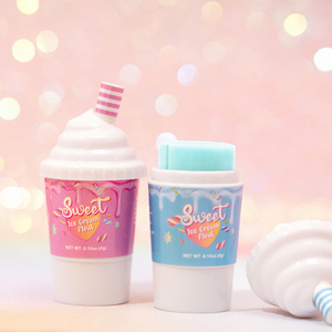 <span class=keywords><strong>JUSTGIRL</strong></span> OEM Vente en gros de cosmétiques naturels gloss en forme de crème glacée Baume à lèvres pour enfants - Product Image 5