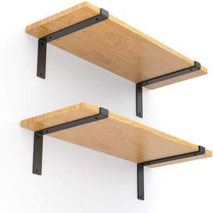 Planken Beugels Diy Custom Groothandel Haak L Ondersteuning Muur Gemonteerde Zware Drijvende Metalen Stalen Gietijzeren Plank Beugels - Product Image 1