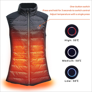 <strong>Heated</strong> Vest Winter Thermal USB Smart Warming Windproof Breathable Men's <strong>Gilet</strong> - Product Image 3