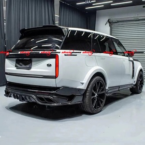 Parachoques de fibra de carbono MS de alta calidad, labio inferior deportivo ligero para Range <span class=keywords><strong>Rover</strong></span>, uso mejorado, elegante accesorio delantero y trasero, nuevo - Product Image 4