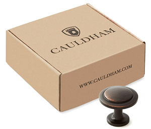 Poignée et bouton cuivre Bronze USA & Europe alliage de zinc solide meuble tiroir ORB couleur bouton rond moderne - Product Image 4