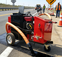 Machine de scellement des fissures routières en asphalte 200L pour la réparation et la construction de chaussées - Offre Spéciale