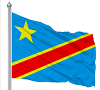 Drapeau Congo Fête nationale de la République démocratique