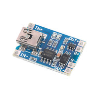 Módulo de carga de batería de litio MICRO/MINI/tipo-c 1A, protección de carga USB, dos en uno, TP4056