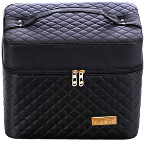 Bolsa de Maquillaje Portátil al por Mayor, Caja de Viaje de Gran Capacidad, Caja de Almacenamiento de Maquillaje de Escritorio Multicapa Portátil - Product Image 2