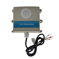 Pengontrol Sensor Detektor CO2, Monitor Kualitas Udara yang Dipasang di Dinding, Alarm untuk Sistem Ventilasi Dalam Ruangan