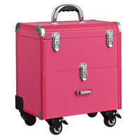 Sac de transport pour vernis à ongles, outil de manucure avec compartiments, mallette d'entraînement pour les professionnels