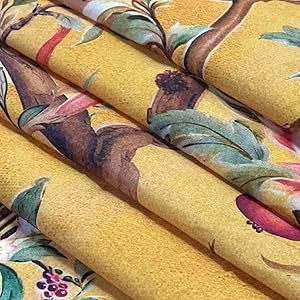 Dekorasi dinding motif daun burung bunga antik, hiasan dinding estetika Bohemian ruang tamu kamar tidur permadani poliester - Product Image 6