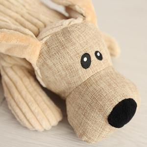 ของเล่นสัตว์เลี้ยงรูปสัตว์แบบเป็นมิตรกับสิ่งแวดล้อม มีเสียงบีบ ทนทานต่อการกัด ของเล่นตุ๊กตาสัตว์เลี้ยงขนนุ่ม - Product Image 3