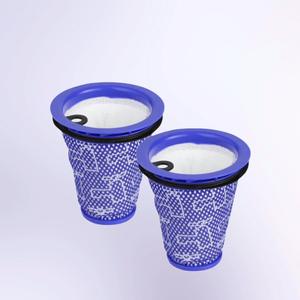 Filtros para Aspiradora CY18 22 23 24 25 26 27 28 DY75 77 78 Azules Reutilizables de Fibra para Uso Doméstico - Product Image 1