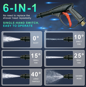 Mini máquina impermeable de acero inoxidable doméstica automática portátil de 220V, 1800W, eléctrica para uso doméstico de limpieza a presión - Product Image 6