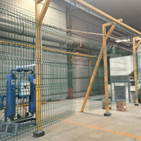 Valla de Malla Metálica Curva 3D MaiFa, Anti-Escalada, de Seguridad para Carreteras, Aeropuertos y Fábricas, Duradera, Fácil de Instalar, Paneles de Valla