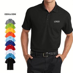 Camisas Polo Personalizadas con Logotipo al por Mayor, Camisetas Polo de Golf de Algodón para Hombre, de Manga Corta, Casuales, para Verano - Product Image 3