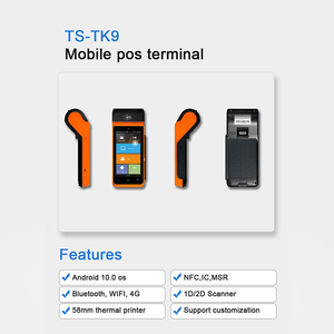 8-core 4 gam Android 10 NFC POS cầm tay Hệ thống thanh toán máy di động tiền mặt đăng ký mềm POS thiết bị đầu cuối với máy in nhiệt - Product Image 6