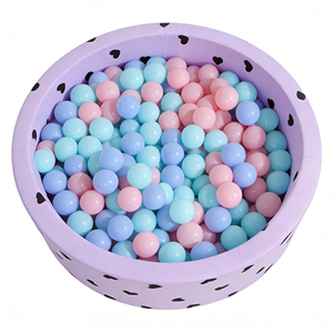 <span class=keywords><strong>Piscine</strong></span> <span class=keywords><strong>à</strong></span> balles ronde pour la <span class=keywords><strong>crèche</strong></span>, petit espace avec équipement de jeu souple et conception d'aire de jeu apaisante - Product Image 2